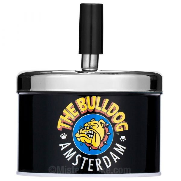 ashtray the bulldog amsterdam with pushbutton