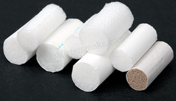 Foam cigarette filter