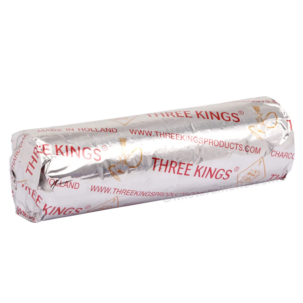 Charbon Three Kings 40 mm pastille ronde