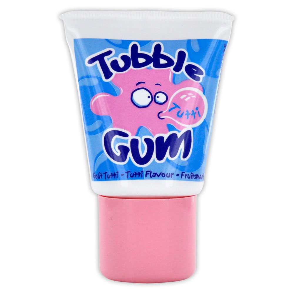 Chewing gum tube Tubble gum Tutti