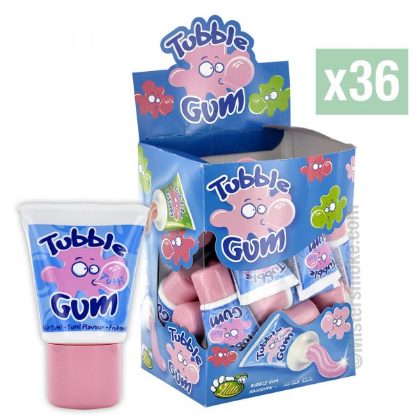 Chewing gum tube Tubble gum Tutti