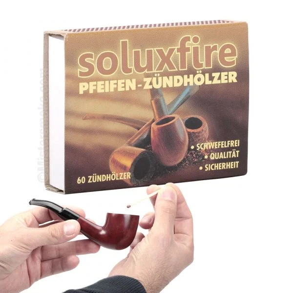 Allumettes pour pipe - Boite de 60 allumettes spécialement conçues pour allumer votre pipe.