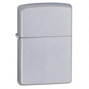 briquet zippo satin chromé