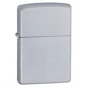 briquet zippo satin chromé