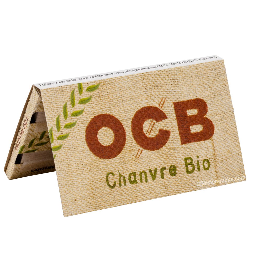 Ocb chanvre bio  Feuilles à rouler naturelles I Mistersmoke