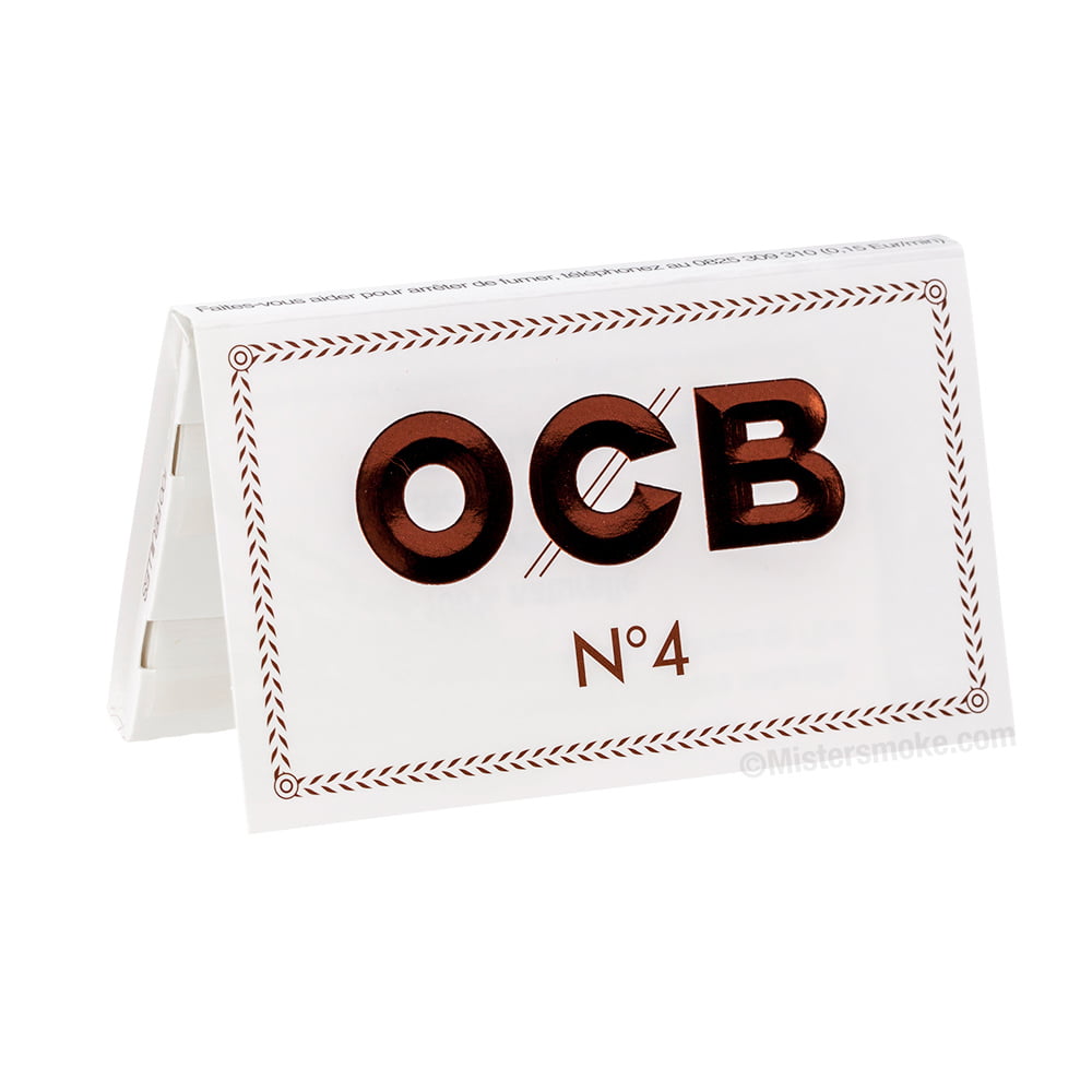 OCB blanc n°4 I Feuille a rouler courte OCB pas cher I Mistersmoke