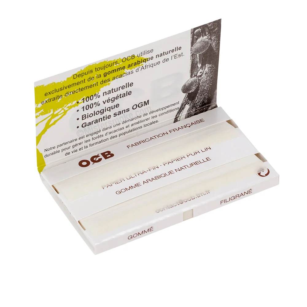 OCB n°4, le papier à rouler fabriqué en France