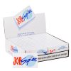 Papier à rouler JOB Sup Air x25 - 25 carnets de 100 feuilles en cellulose de bois - feuilles épaisses et blanches, micro perforées pour une combustion homogène et lente. Gomme arabique naturelle. Fabrication française.