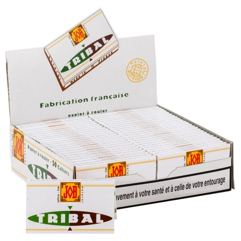 JOB Tribal regular - feuille a rouler - boite de 50 carnets
