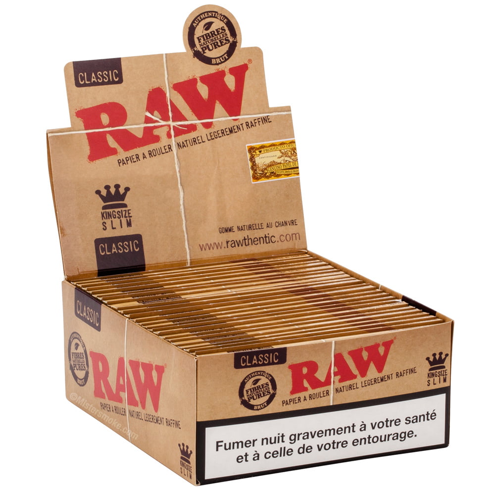 Feuilles à rouler Raw Slim x 50 - PW Distribution