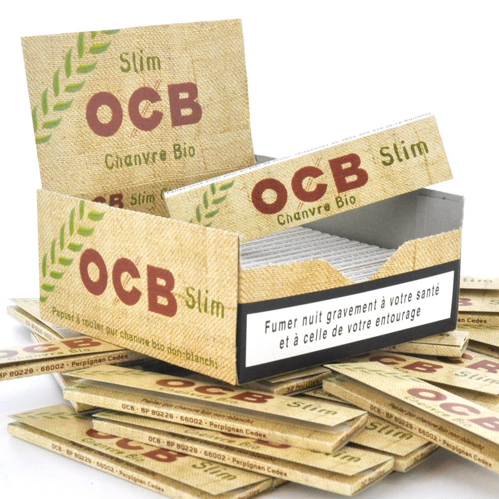 OCB CHANVRE BIO COURT BOITE DE 50 CARNETS