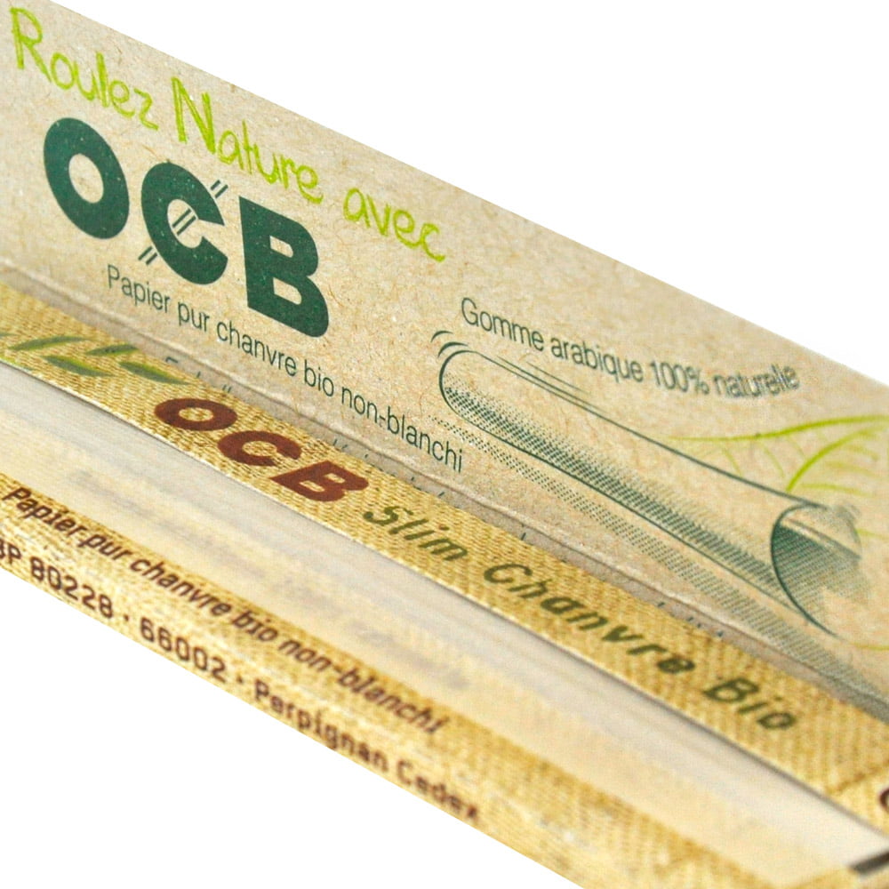 Papier à rouler OCB Slim Chanvre Bio x 50 PACK de 3 - 98,70€