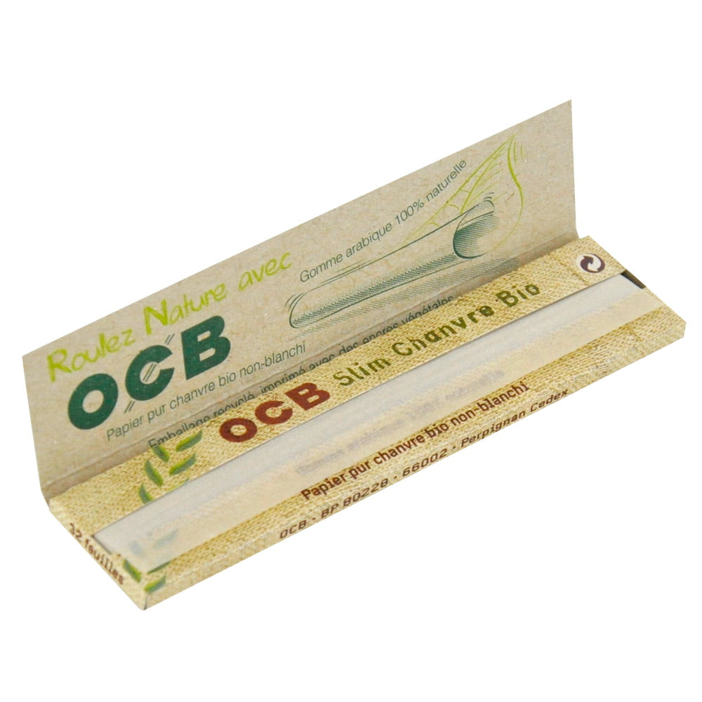 Papier à rouler OCB Slim Chanvre Bio x 50 - 34,90€