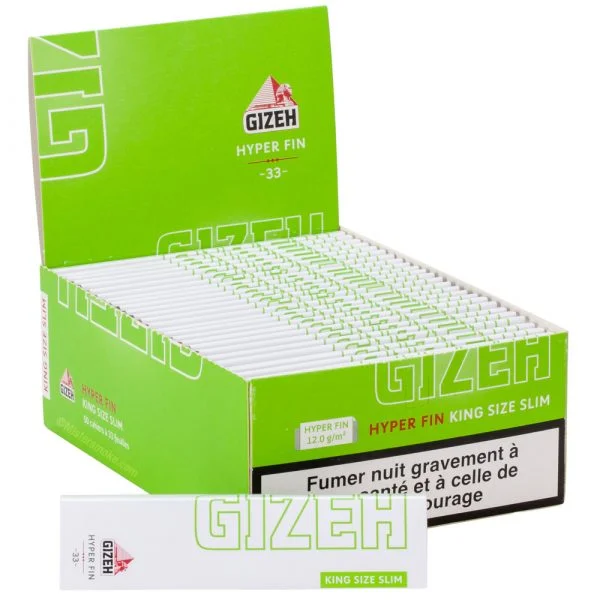 Boite de 50 carnets de Gizeh extra fin au meilleur prix.