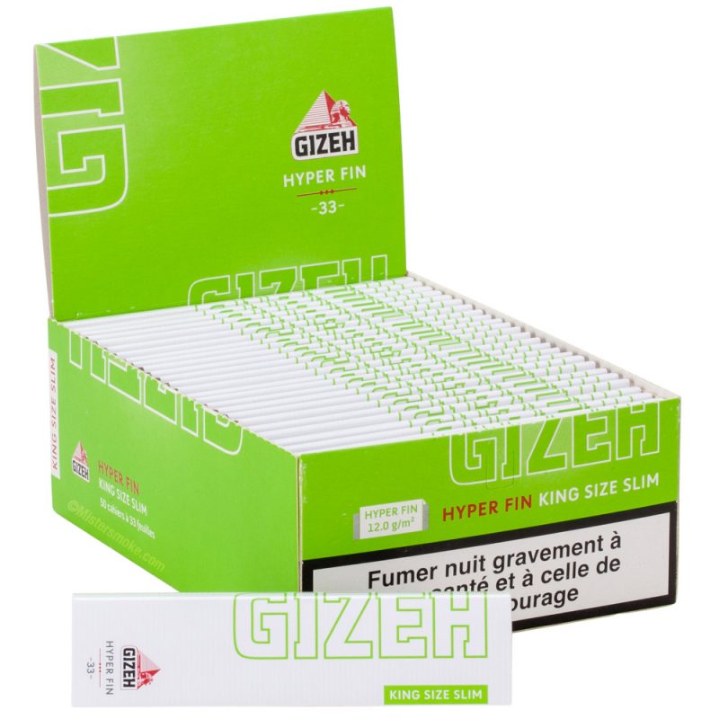 Boite de 50 carnets de Gizeh extra fin au meilleur prix.