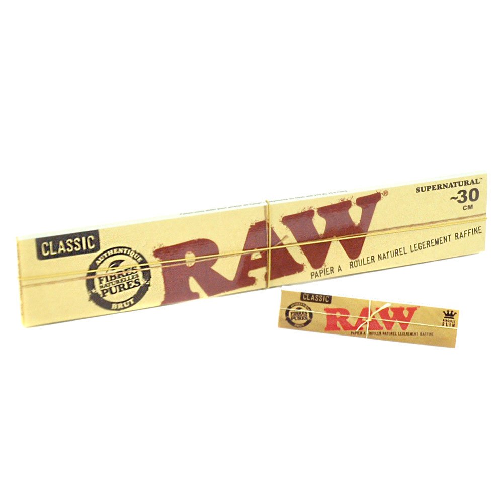 RAW XXL  La feuille à rouler slim géante de 30 cm