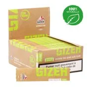 Gizeh pure slim x50 - boite de 50 carnets de feuilles à rouler naturelles