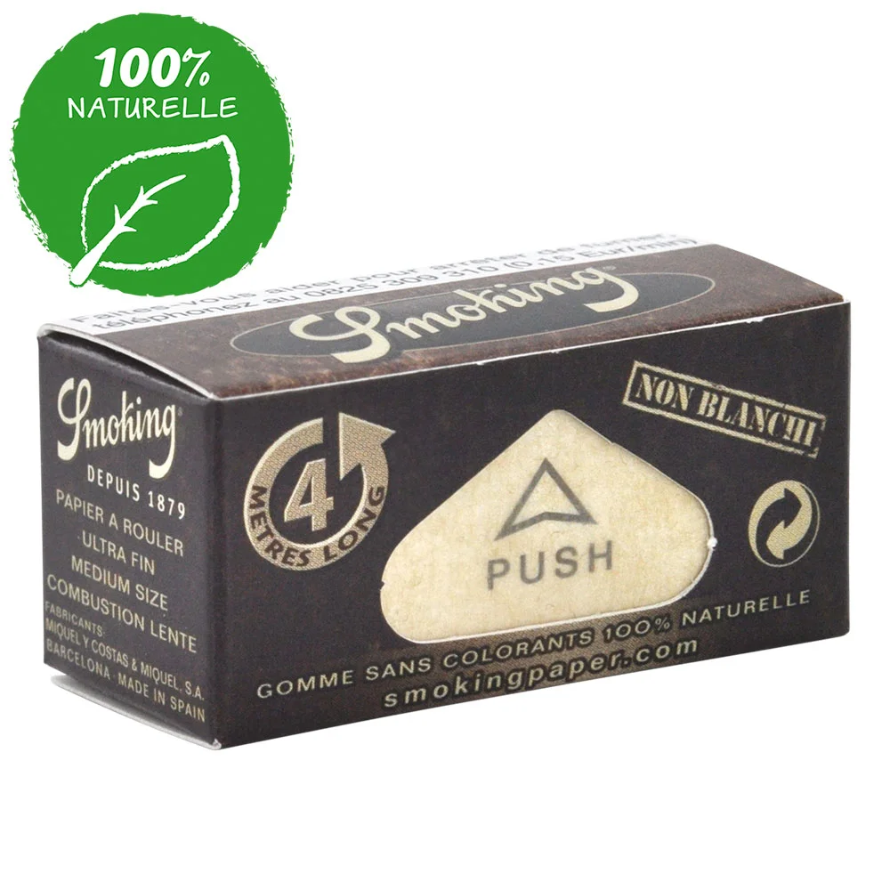 Smoking brown rolls - Papier non blanchi, naturel, en rouleau