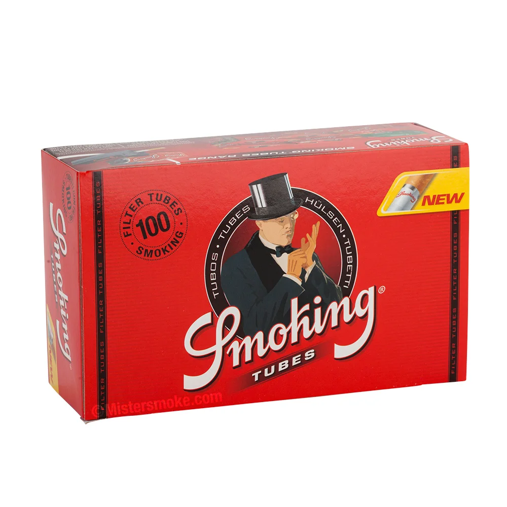 Tube cigarette de qualité, Smoking deluxe- boite de 100 tubes pour faire les cigarettes.