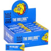 Filtres toncar cartonnés The Bulldog Amsterdam, perforés pour roulage facile en S, O ou W, 60x20mm, fabriqués avec chanvre brut et gomme arabique naturelle
