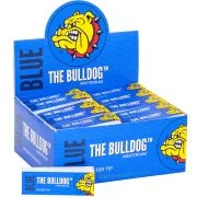Filtres toncar cartonnés The Bulldog Amsterdam, perforés pour roulage facile en S, O ou W, 60x20mm, fabriqués avec chanvre brut et gomme arabique naturelle
