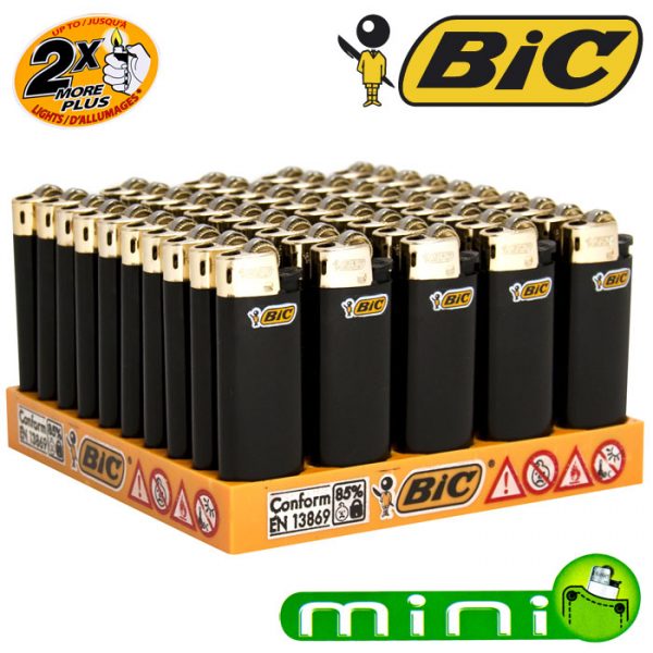 briquet-bic-collector-noir-or