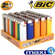 Schachtel mit 50 BIC Maxi-Feuerzeugen