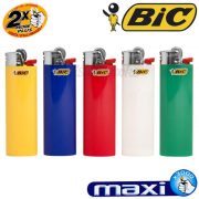 Briquet bic coloré en lot