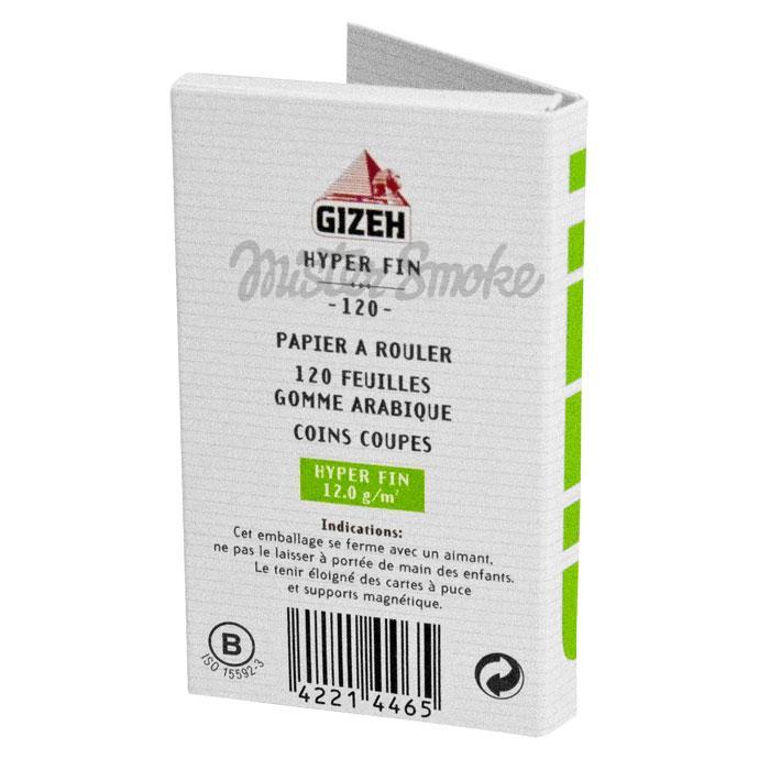 Feuilles à Rouler Slim + Carton Gizeh - Feuille Longue avec carton - Ofumeur