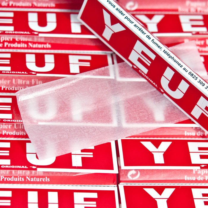 YEUF - Feuilles à rouler Slim Pure