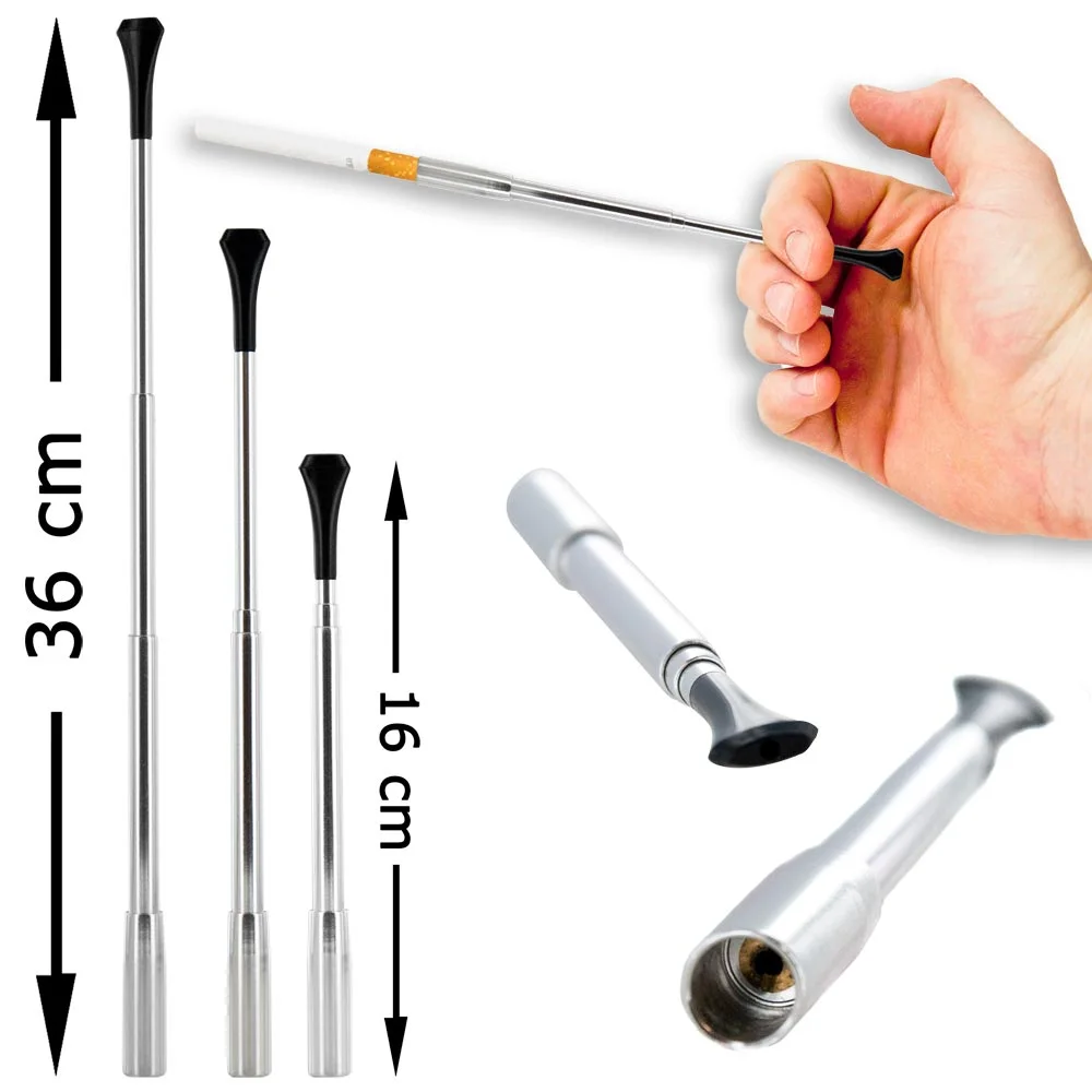 Porte cigarette élégant télescopique