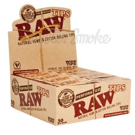 Tips Raw Wide I Filtres cigarette carton RAW