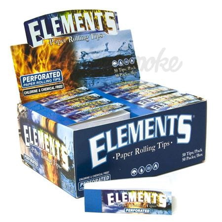 Boite de 50 carnets de filtres carton "toncar" perforés de la marque ELEMENTS.