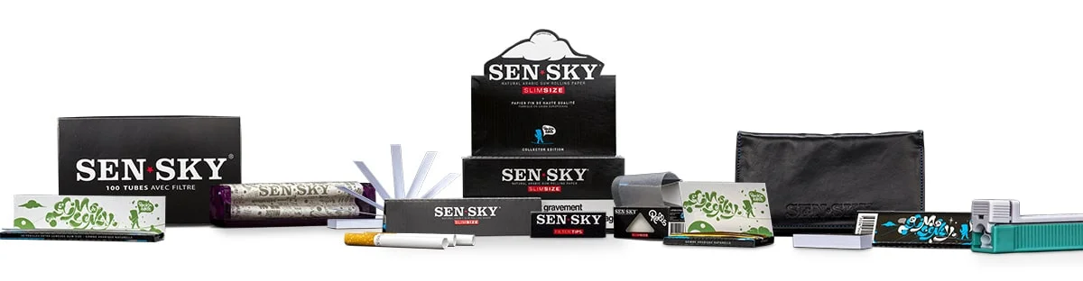 Gamme accessoires fumeurs Sensky