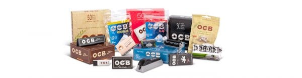 OCB : Large gamme de papier à rouler, filtres ou encore tube à cigarettes