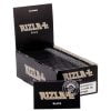 Feuille rizla noir pas cher - boite de 25 carnets de papier à rouler