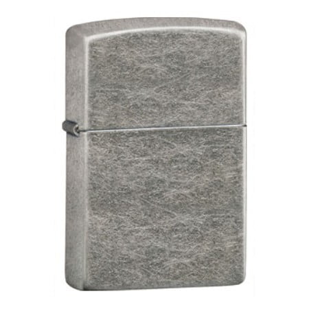 Briquet Zippo antique silver, Briquets essence