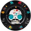 cendrier original exterieur/interieur, design calaveras,tête de mort mexicaine.