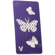 stainless steel butterfly card grinder