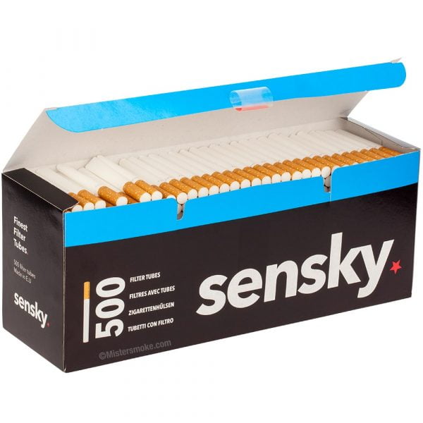 500 Sensky-Zigarettenhülsen