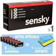 Boite 1000 tubes à cigarettes Sensky