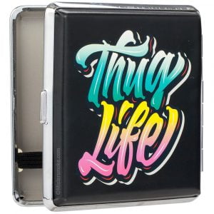 Etui plat pour cigarettes - Thug Life