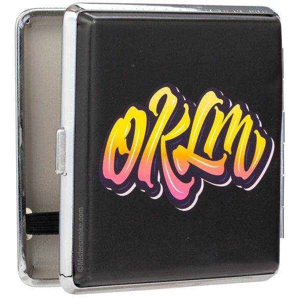 metal cigarette box OKLM