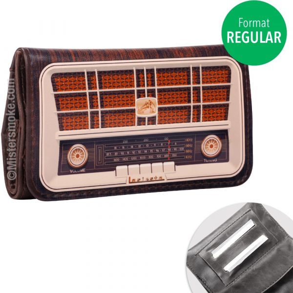 blague a tabac vintage originale radio ancienne année 50