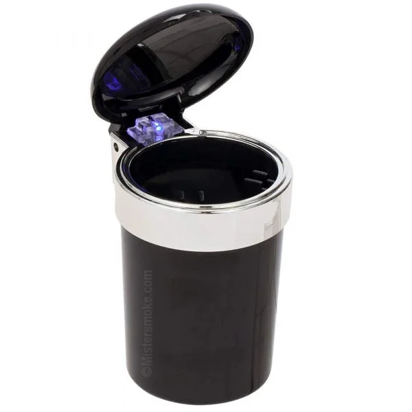 Cendrier voiture led universel - Cendrier anti odeur pour porte gobelet de voiture