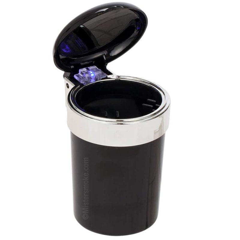 Cendrier voiture led universel - Cendrier anti odeur pour porte gobelet de voiture