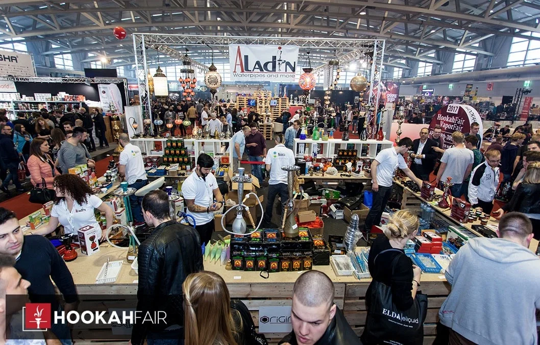 Wasserpfeifen-Messe-Salon
