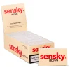 Sensky Brown - feuille à rouler marron, naturelle, non blanchie au chlore. Boite de 25 carnets au meilleur prix.