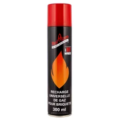 Gaz butane pour briquet 300ml