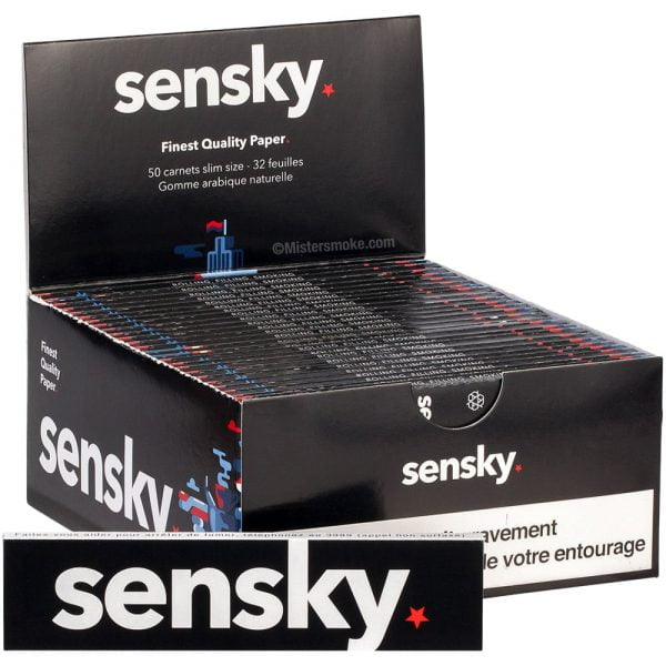 Box of 50 books of Sensky slim sheets